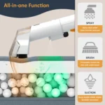 750W High Power Spot Cleaner 15KPa Handheld Carpet Cleaner for Sofa Curtain Spray Suction Integrated Machine Clean Machine 220V 4