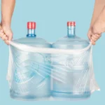 100/300 Stück Große Abfallsäcke Schwarz Transparent Verstärkte Müllbeutel für Außenbereich Restaurant Küche Einweg-Mülltüten 6