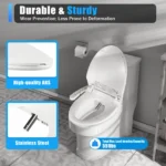 Elektrisch beheizter Sitz, intelligente Dusche, Toilette, Deluxe-Bidet, Toilettensitz verstellbar, mit Trocknung, Selbstreinigung, Nachtlichtfunktion 2