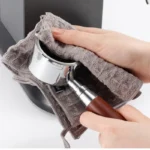 Super saugfähiges Barista-Bar-Handtuch, Kaffeemaschine, spezieller Lappen, kein Flusen, quadratisches Handtuch, Reinigungstuch, Kaffeemaschine, Reinigungstuch 3