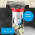 1PC Bodenablauf Kugel Anti Geruch Kern Desodorierung Drainage Rohr Wc Kern Kanalisation Schädlingsbekämpfung Gerät Kein Eigenartigen Geruch 2