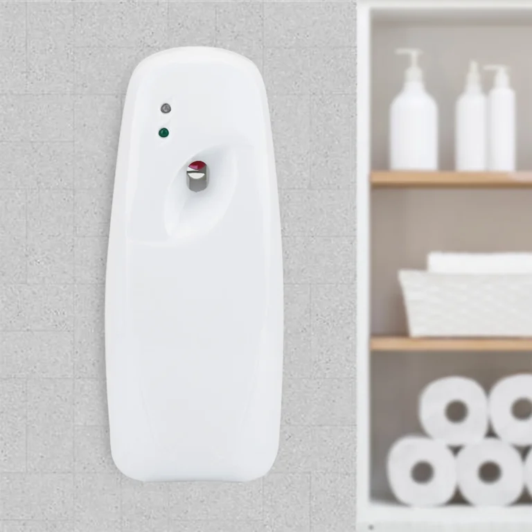Home Indoor Wand montage automatisch einstellbare Lufter frischer Duft Aerosol Spray Spender 2