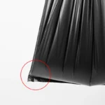 100/300 Stück Große Abfallsäcke Schwarz Transparent Verstärkte Müllbeutel für Außenbereich Restaurant Küche Einweg-Mülltüten 4