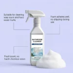 Leistungsstarker Badezimmerreiniger-Spray Kalkentferner für Fliesen Duschglas & Armaturen Mehrzweck-Fleckenentferner Frischer Duft 100ml 5