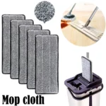3-20 stücke Mikrofaser Mopp Pad Ersatz Mikrofaser Waschbar Spray Mopp Staub Mopp Haushalt Mopp Kopf Reinigung pad grau farbe 3