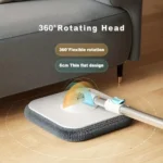 360 °   Spin Mop und Eimer Set, verdickte Faser Tuch Mop dehydrieren Hause Reinigung Werkzeug für Schlafzimmer Wohnzimmer Küche Badezimmer ﻿ 6