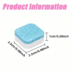 Brausetabletten zur Toilettenreinigung, Fleckenentferner, starkes Entkalkungsmittel, Tiefenreinigung, Ein-Schritt-Reiniger, beseitigt Gerüche, 10 Stück 2