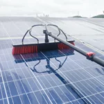 Reinigungsbürsten-Set für Photovoltaik-Solarpanel, 30/36 Teleskop-Reinigungsbürste mit wassergespeichneter Stange, Waschen, rotierende Besensystem-Ausrüstung