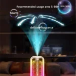 50 ml wandmontierter Aroma-Diffusor für ätherische Öle mit Zeiteinstellung, Luftreinigung, Duftverbreitung für Schlafzimmer, Toilette 4