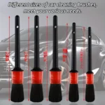 Auto Detail lierungs bürste Set das ultimative Auto-Reinigungs set für Lüftungs schlitze Lücken Wartung Auto Luft auslass Detail Clearance Bürste 4