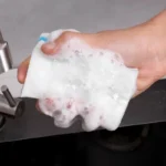 1/10PCS Magie Schwamm Doppel Kompression Melamin Schwamm Drei Schichten Hohe Dichte Schwämme Home Küche Bad Reinigung Pad 3