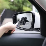 Tragbare Regnerische Glas Fenster Reinigung Werkzeug Wischer Ausziehbarer Griff Auto Seite Spiegel Rakel Teleskop Rückspiegel Rakel 3
