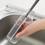 Silikon Milch Flasche Pinsel Tasse Wäscher Glas Reiniger Küche Reinigung Werkzeug Lange Griff Trinken Flasche Glas Tasse Reinigung Pinsel 2