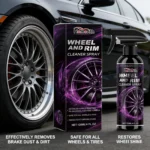 Felgenreiniger-Spray Eisenentferner Staub- und Rostreiniger Mehrzweck-Radnaben-Waschmittel Auto-Felgenreiniger 5