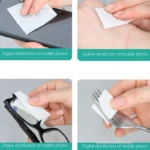 100PCS Einweg Nass Wischen Pads Für Antiseptische Saubere Haut Schmuck Handy Für Desinfektion Verwenden Tattoo Saubere Werkzeuge 5