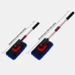 Seametal Teleskop Auto wasch bürste Mop Handtuch Kit langen Griff Chenille Mop Brusher Auto waschen Stauben tfernung Reinigungs mittel 2