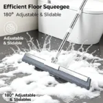 Silikon-Schaber-Besen, Magischer Wischer für Boden, Toilette, Bad, Abzieher, Schrubber, Hochleistungs-Glaswischer, Haushaltsreinigungsgeräte 3