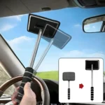 Auto-Frontscheiben-Entnebelungsbürste mit Teleskopstiel für Auto und Haushalt, Glasreinigungsbürste, Staubentferner-Werkzeug