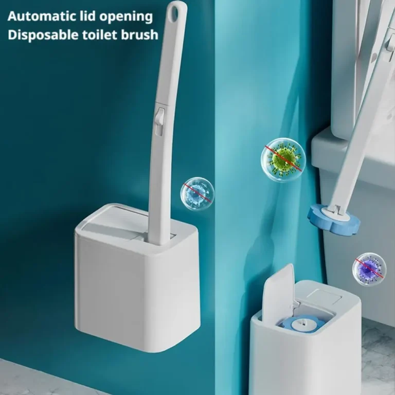 Langer Toilettenbürsten-Ersatzkopf Reinigungsset Einweg-WC-Bürste Haushalts-WC-Zubehör Werkzeug