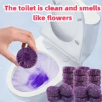 Lila Multifunktions-Reinigungstabletten, automatische Toilettenreinigungstabletten, Brausetabletten, Toilettenschaum-Reinigungsdeodorant 5