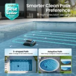 2026 Neuer Verbesserter Kabelloser Poolreinigungsroboter Aiper Scuba S1, Wand- & Wasserlinienreinigung, App-Unterstützung, Vier Intelligente Reinigungsmodi, Akkulaufzeit bis zu 180 Minuten, OTA-Upgrade 5