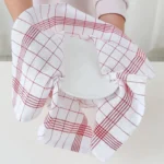 45x62cm Großes Baumwoll-Küchentuch Weiches Geschirrtuch Super Saugfähiges Küchentuch Haushaltsreinigungstuch Spültuch 2