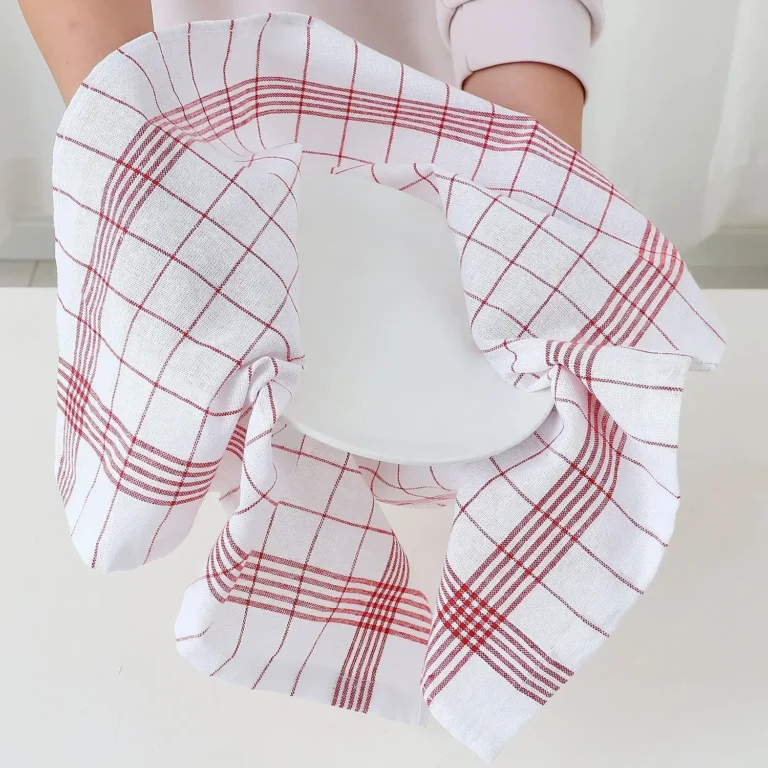 45x62cm Großes Baumwoll-Küchentuch Weiches Geschirrtuch Super Saugfähiges Küchentuch Haushaltsreinigungstuch Spültuch 2