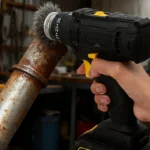 3 Stile Stahldrahtbürste Scheibe Polierscheibe Sechskantschaft Bürsten Rotary Metall Polieren Reinigung Rost Korrosion Zubehör 4