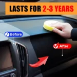 Auto-Kunststoff-Restaurator „Back to Black Gloss“ – Wachsbeschichtungsmittel zur Erneuerung von Autoinnenräumen, Leder und Verkleidungen – Auto-Politur und Reparaturbeschichtung 4