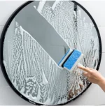 2in1 Glas Fenster Wischer Seife Multifunktionale Reinigung Pinsel Reiniger Rakel Spiegel Badezimmer Wand Reinigung Pinsel Werkzeuge für Zuhause 2