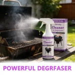 Hochleistungs-Grillreiniger-Spray – Schnellwirkender Küchenfettentferner, Kraftvoller Schaumreiniger für Dunstabzugshaube, Herd, Grill