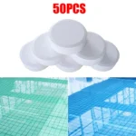 50 stücke/Flasche Schwimmbad reinigungs tablette Chlor brom tabletten reiniger Schwimmbad Haushalts reinigungs mittel 6