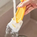 Reinigung Spachtel Küche Schaber Weiche Klinge Schaber Pinsel Schmutzige Pfanne Topf Gerichte Reiniger Werkzeuge Kochen Backen Werkzeug Küche Gadget 4