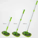 2-in-1-Auto-Reinigungsbürste, Autowaschbürste, Staubwedel, Teleskoplegierung, langer Griff, Reinigungsmopp, Chenille-Besen, Autozubehör 5