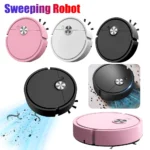 3-in-1-Kehrroboter-Staubsauger zum Wischen von Smart Home, wiederaufladbarer USB-Staubsaugerroboter, Kehrbodenroboter für das Heimbüro