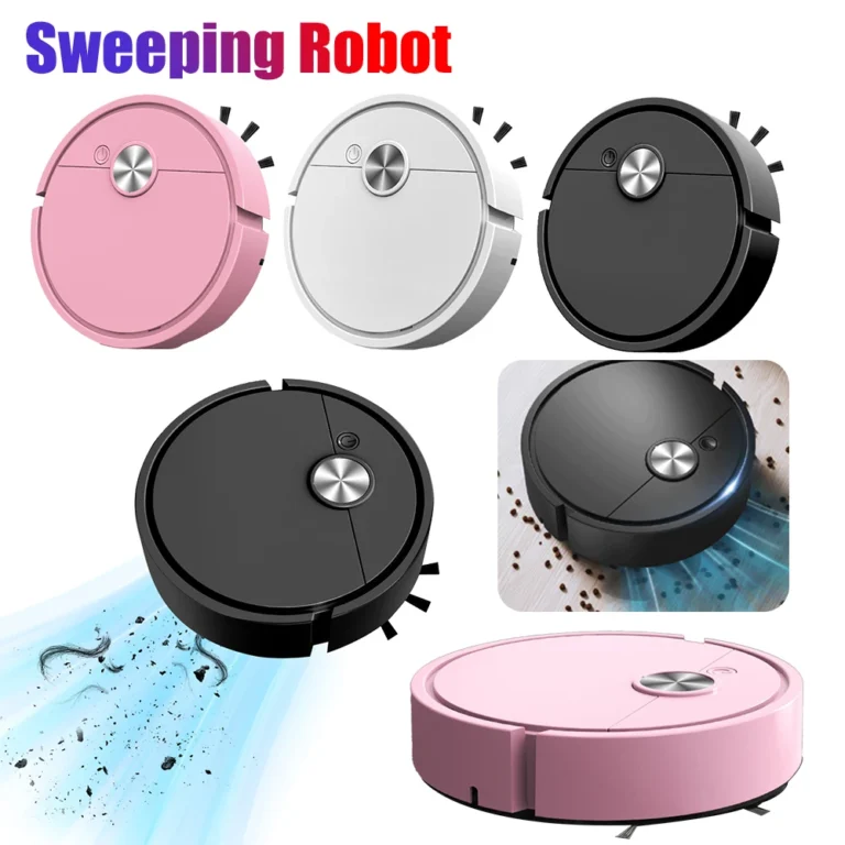 3-in-1-Kehrroboter-Staubsauger zum Wischen von Smart Home, wiederaufladbarer USB-Staubsaugerroboter, Kehrbodenroboter für das Heimbüro