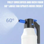 EAFC 1,5 l elektrisches Schaumsprühgerät, Autowaschanlage, Hausgarten, saubere Detaillierung, Schneeschaumkanone, Hochdruckwasser 5