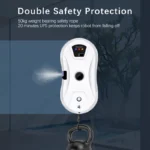 5600Pa Fensterreinigungsmaschine Automatischer Wassersprüher Absturzsicher Ferngesteuerter Fensterputzroboter für Glas/Fliesen/Decken 4