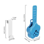 Silikon-Toilettentank-Reinigerhalter mit Verstellbarem Haken, Reinigungstablettenspender, Geruchsneutralisierer, Aufbewahrungskorb, Badezimmerzubehör 6