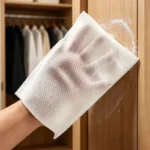10/30/50 Stück Einweg-Vlieshandschuhe, weiße Handschuhe, quadratische Staubwedelhandschuhe, Reinigungswerkzeuge für Haus, Küche, Badezimmer, Schlafzimmer, für verschiedene Szenarien 3