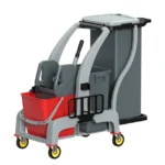 Neues Design Hausmeister-Reinigungswagen Optionales Modell Moderne und Praktische Reinigungsprodukte Hotel-Trolley 6