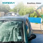 YOFIDRA Bürstenlosen 200Bar Auto Waschmaschine Elektrische Hochdruckreiniger Wasser Pistole 6IN1 Cordless Reinigung Garten Für Makita Batterie Pin 3