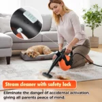 Handgehaltener Hochdruck-Dampfreiniger zur Sterilisation und Fleckenentfernung, für Haus, Küche, Badezimmer, Fliesen und Autoinnenraum-Reinigung, 1400 W 8