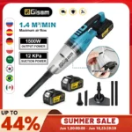 12Kpa Elektrische Staubsauger Cordless Multi-funktion Reiniger Handheld Reinigung Schnee Staub Werkzeug Für Makita 18v Batterie pin
