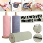 20 Stück/Rolle Dickes Küchenreinigungstuch Wiederverwendbares Küchen-Spültuch Rolle Waschbare Alternative zu Handtüchern Saugfähiger Lappen für den Haushalt 5