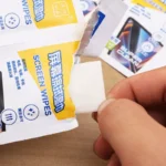 10–40 Stück tragbare Einweg-LCD-Bildschirm-Reinigungstücher, Trocken- und Nassbildschirm für Tablets, Laptops, Telefone, TV, Auto und Monitore 6