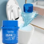 Automatischer Toilettenschüssel-Reiniger, Tabletten, Deodorant, Toilettenschüssel-Reiniger, Bleichmittel, Tank, Fleckenentferner, Entkalker, blaue Blase, saubere Werkzeuge 4
