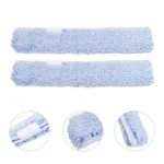 2 stücke 35 cm Fenster Reiniger Ersatz Kopf Fenster Reinigung Pads Für Streifen Freies Glas Reinigung Glatte Gleiten Action 3