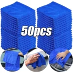 10Pcs Mikrofaser Handtücher Auto Waschen Trocknen Tuch Handtuch Haushalt Reinigung Tücher Auto Detaillierung Polieren Tuch Hause Saubere Werkzeuge