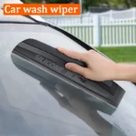 Autowaschwischer, Schneeschaber, flexible Silikonklinge, Wasserabzieher, automatisches Trockenwerkzeug, kratzfreies Reinigungszubehör für Fahrzeuge